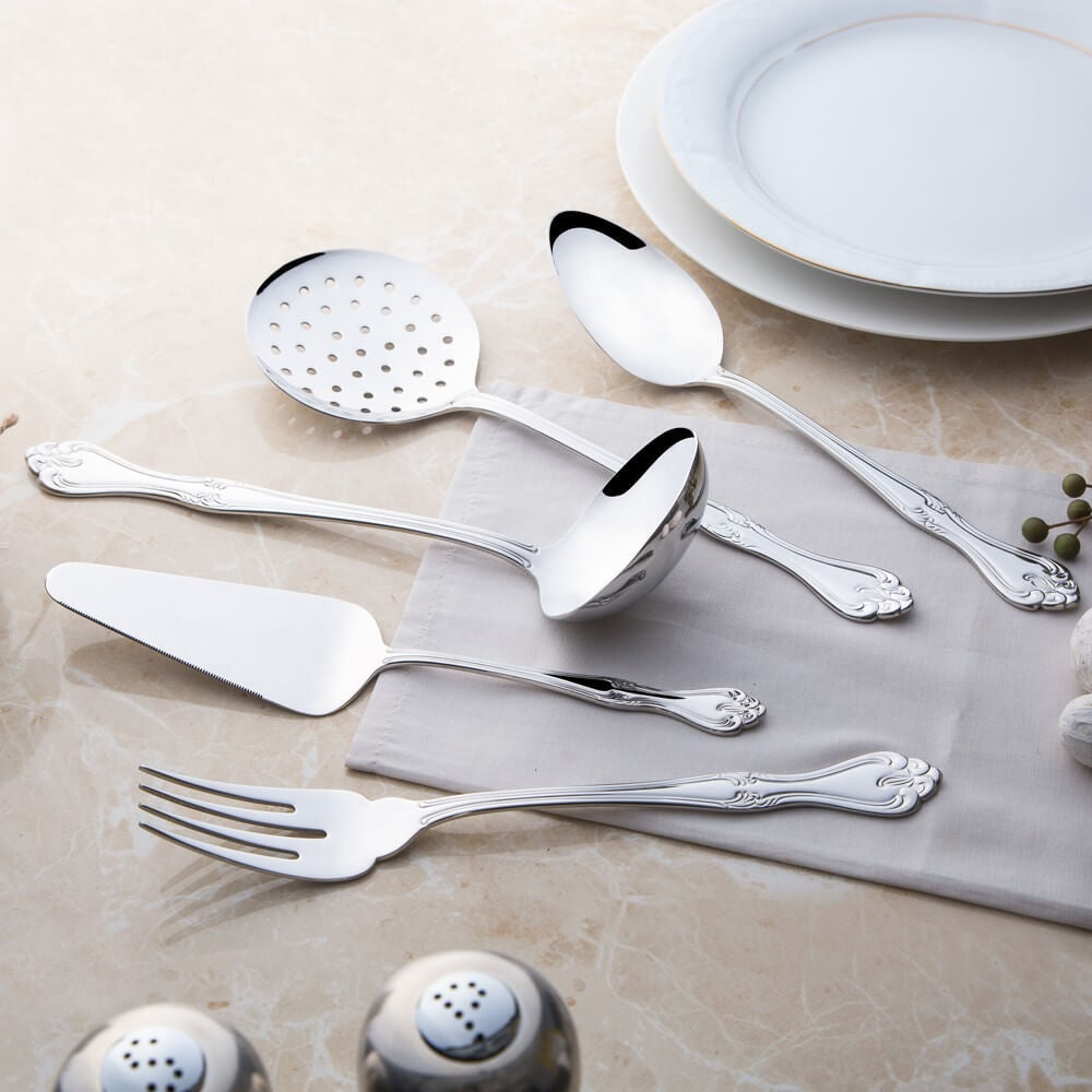 Crauin 89 Pieces Cutlery Set