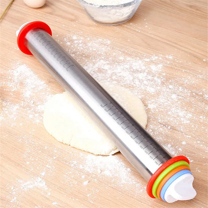 Scalet Stainless-Steel Rolling Pin