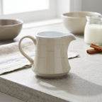 Elise Milk and Creamer Porcelain Pot  | Elegant for Tea & Coffee Serving