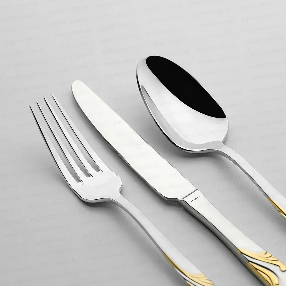 Queen 89 Pieces Cutlery Set