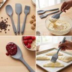 Forma Silicone 3pc Spatula Set - Gray