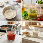 Scalet Borosilicate Glass Measuring Cup 0.5L