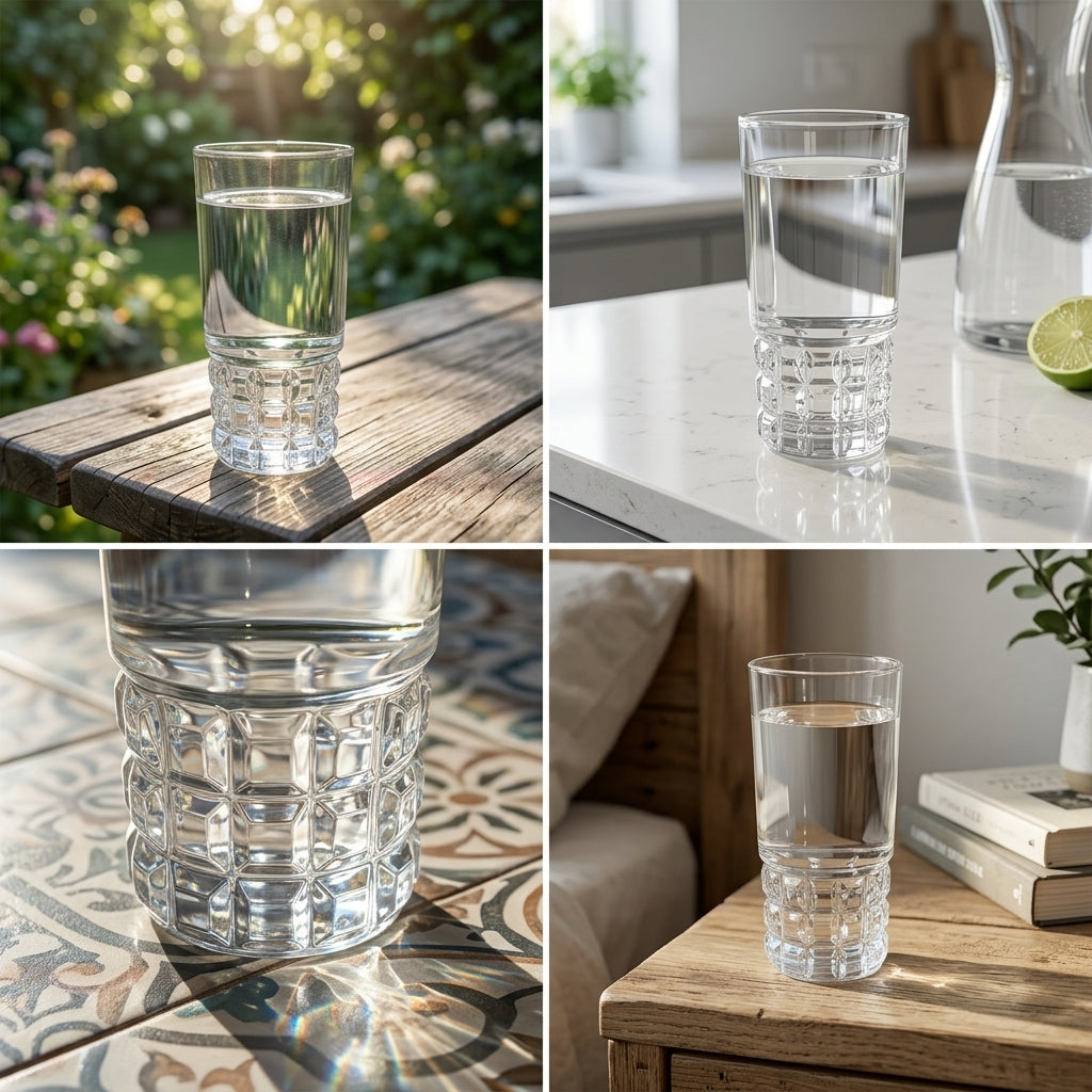 Quadro Highball Glass Set of 6