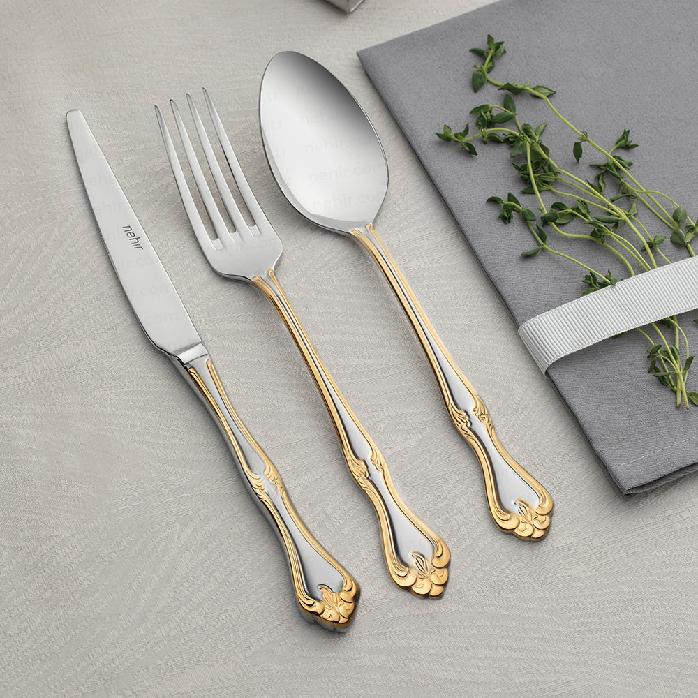 Vlowra 89 Pieces Cutlery Set