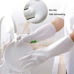 قفازات تنظيف مطاطية مقاومة للماء | Safend Waterproof Rubber Cleaning Gloves, 1 Pair