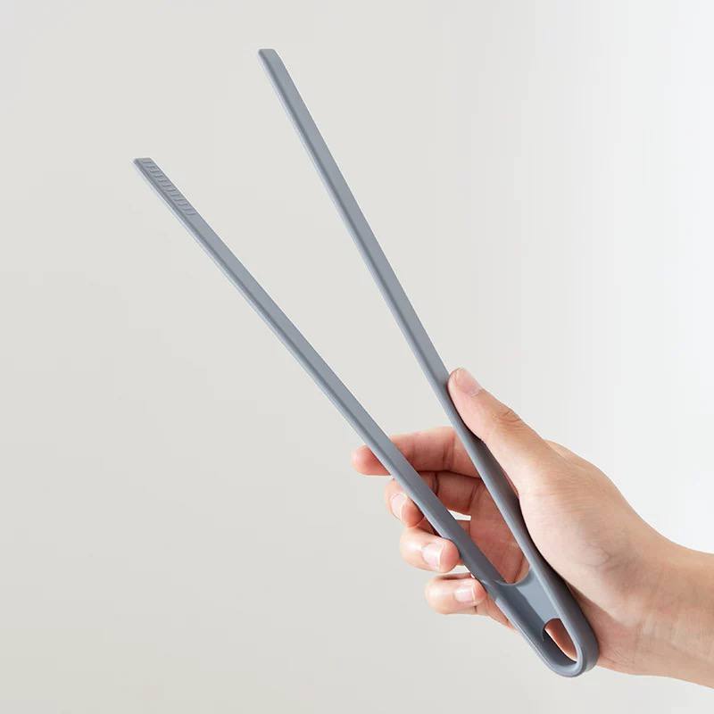 ماسك طعام سيليكون مقاوم للحرارة | Loong Heat-Resistant Silicone Kitchen Tongs