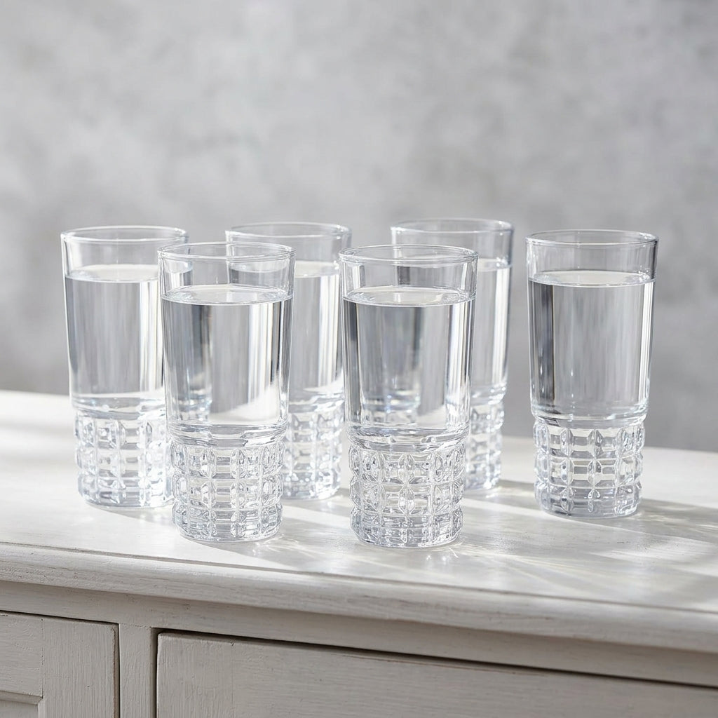 Quadro Highball Glass Set of 6