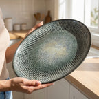 Vulvich Serving Porcelain Platter| Large Platter (36 × 28 cm)