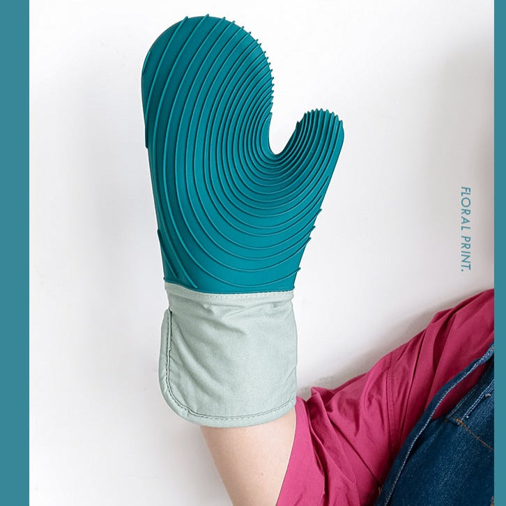 Ovener Silicone Oven Mitt | Heat-Resistant Baking Mitt for Kitchen Safety