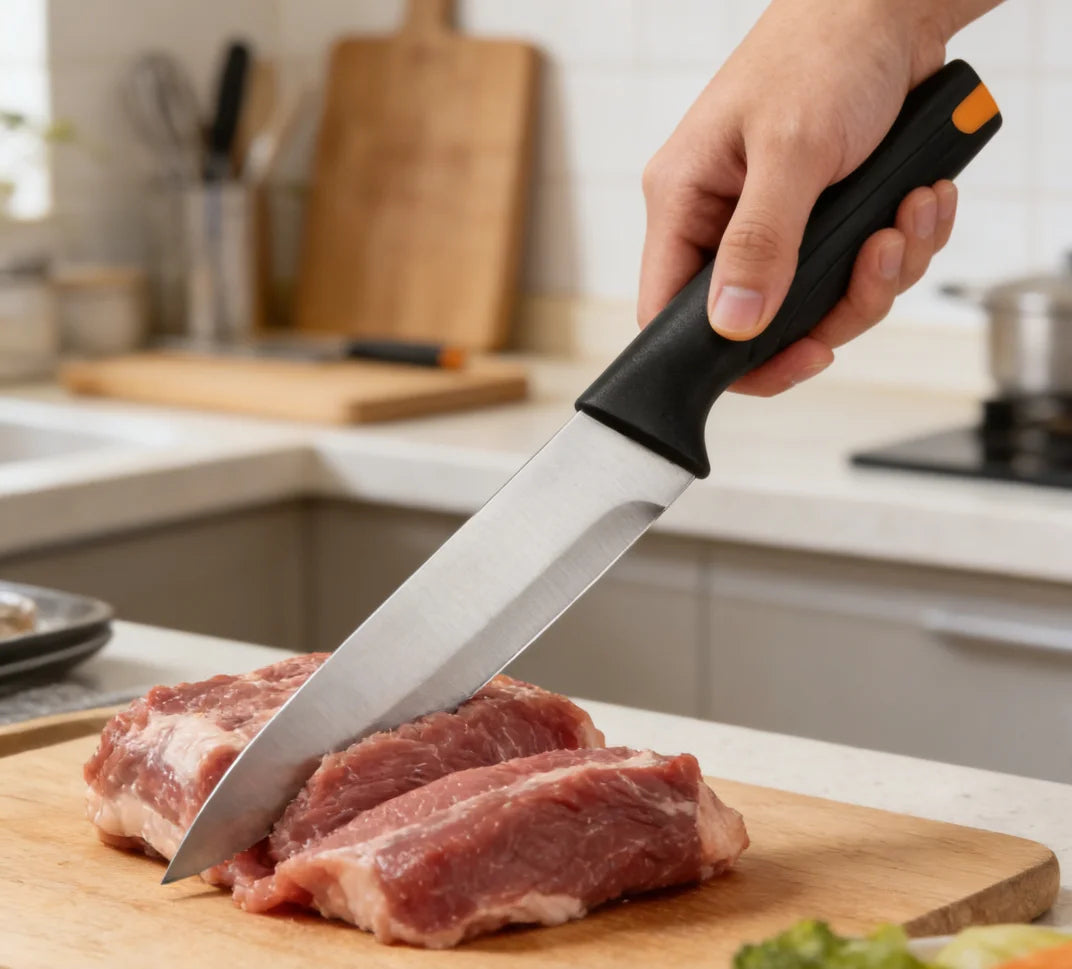 سكين طباخ ستانلس متعدد الاستخدام | حاد ومريح للطهي اليومي | Chef Knife