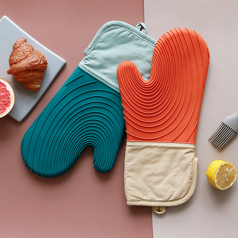 Ovener Silicone Oven Mitt | Heat-Resistant Baking Mitt for Kitchen Safety