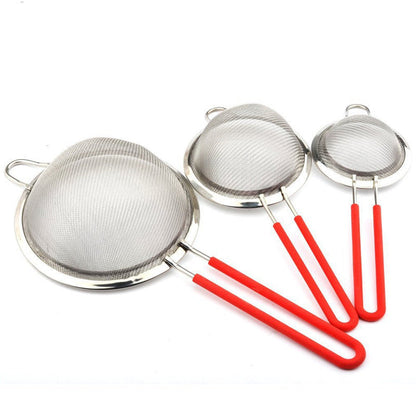 Meshx Stainless Steel 3 Strainer Set