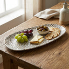 Chee Serving Porcelain Platter| Large Platter (36 × 17 cm)
