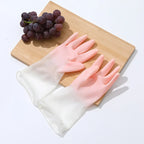 Soft-hand Rubber Gloves | Reusable Kitchen Cleaning Gloves