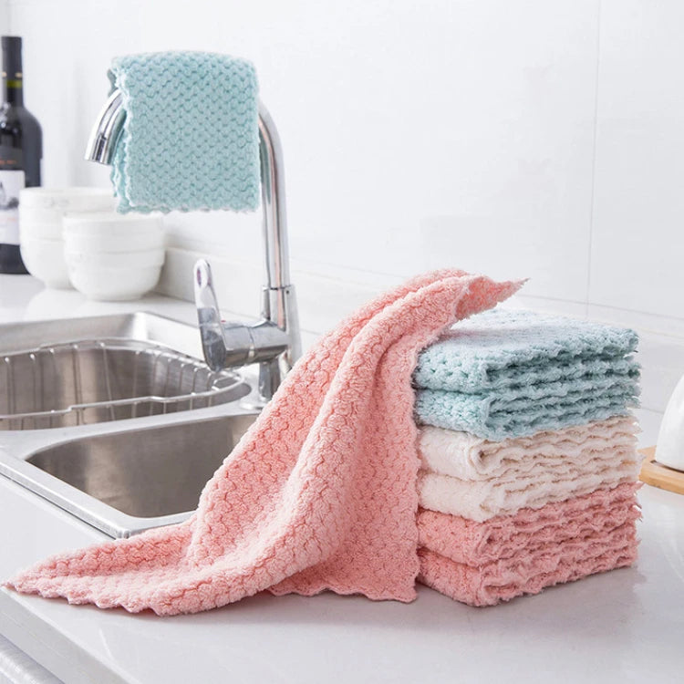 Glass Tea, and Latte Mug plus Microfibre Towel set Collection Bundle (3 products)
