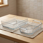 Bakserve 2-Piece Rectangular Glass Baking Dish Set | Made in Turkey