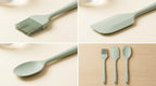 Forma Silicone 3pc Spatula Set - Mint Green