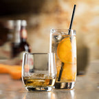 Zidiz 12-Piece Glass Set – Highball & Lowball Tumblers for Every Occasion