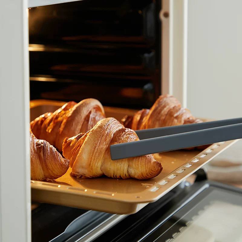 ماسك طعام سيليكون مقاوم للحرارة | Loong Heat-Resistant Silicone Kitchen Tongs