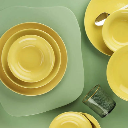 Yellowp 30 piece ceramic dinner set